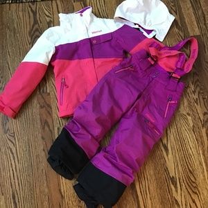 Girls Marmot Ski Jacket & Pants szXs